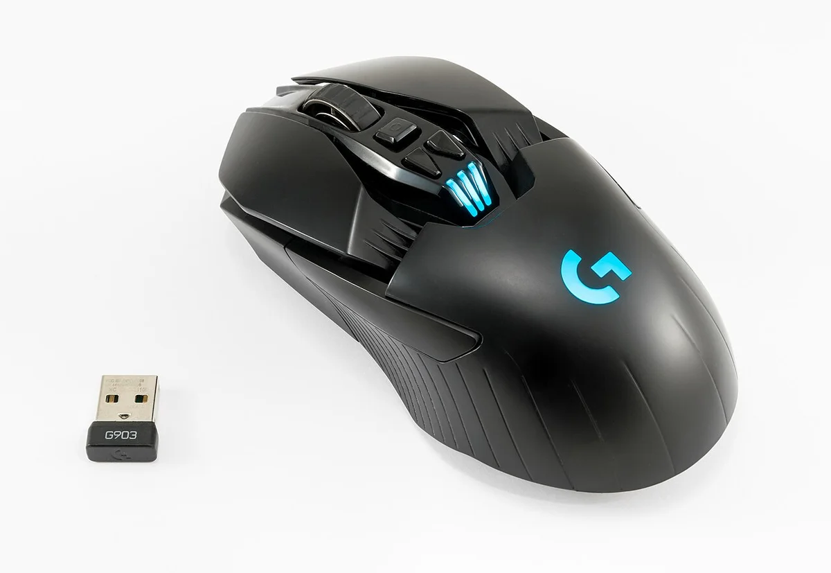 Logitech G903 Lightspeed 마우스 실물